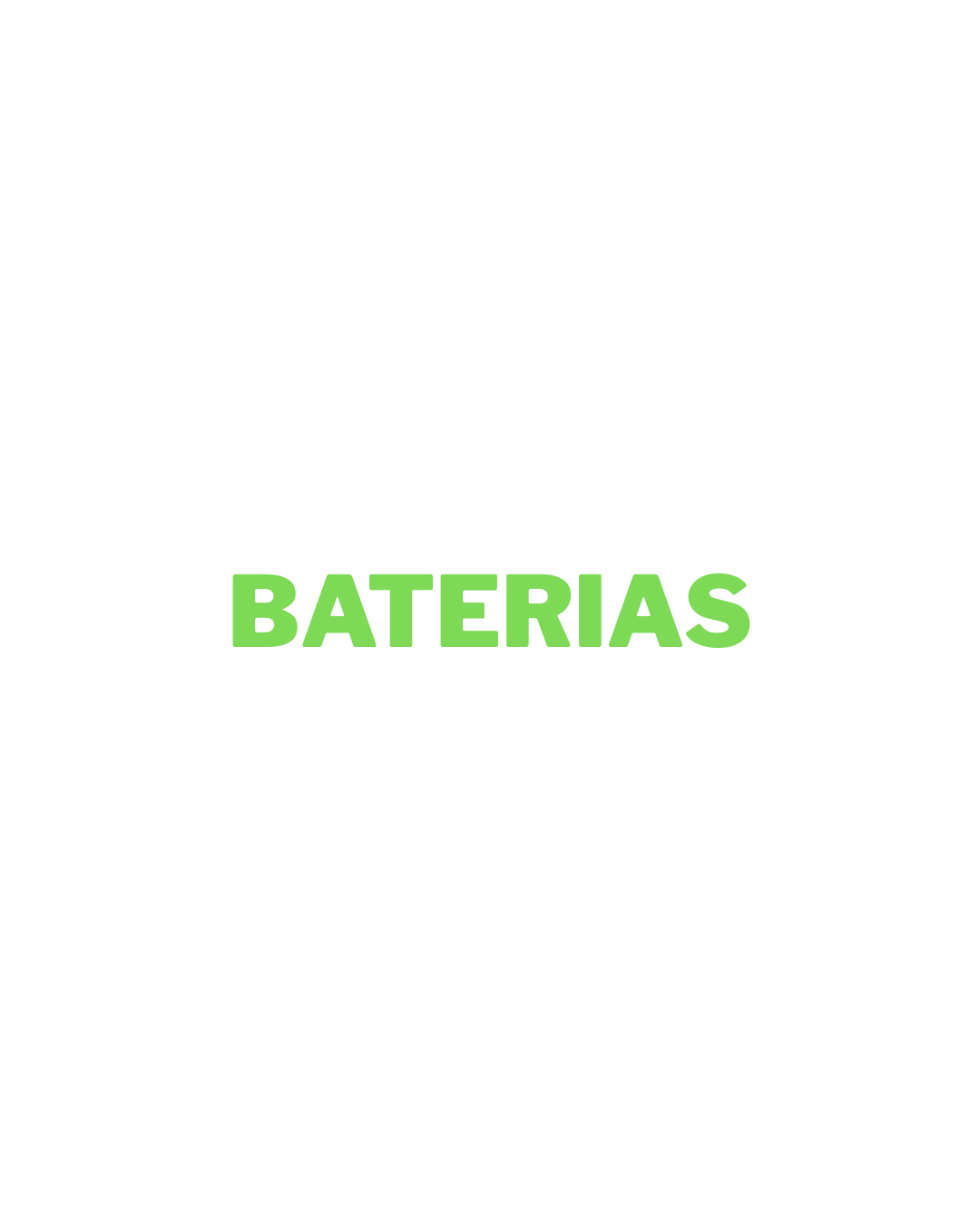 Baterías