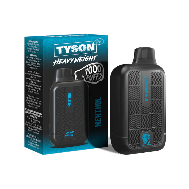 Tyson Vape 7000 Puffs - Menthol