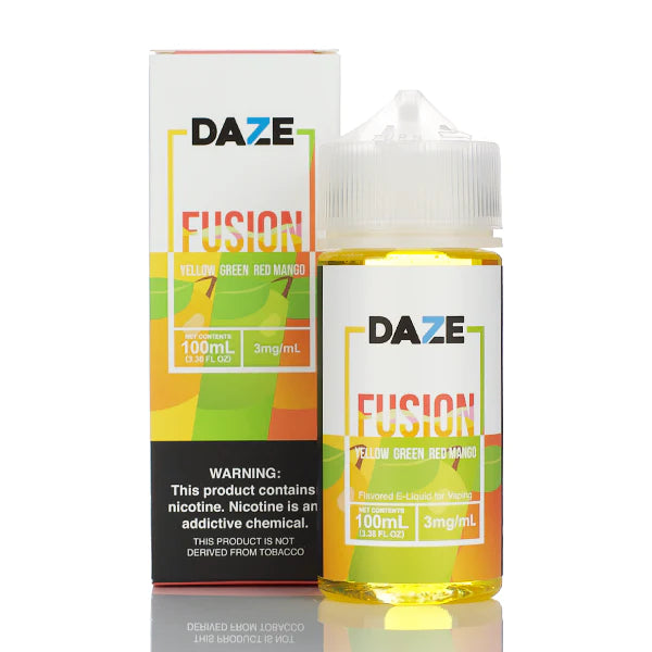 Fusion 100ml Yellow Green Red Mango