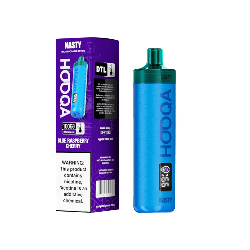 Nasty Bar Hooqa DFR10Ki – Blue Raspberry Cherry | Vape desechable