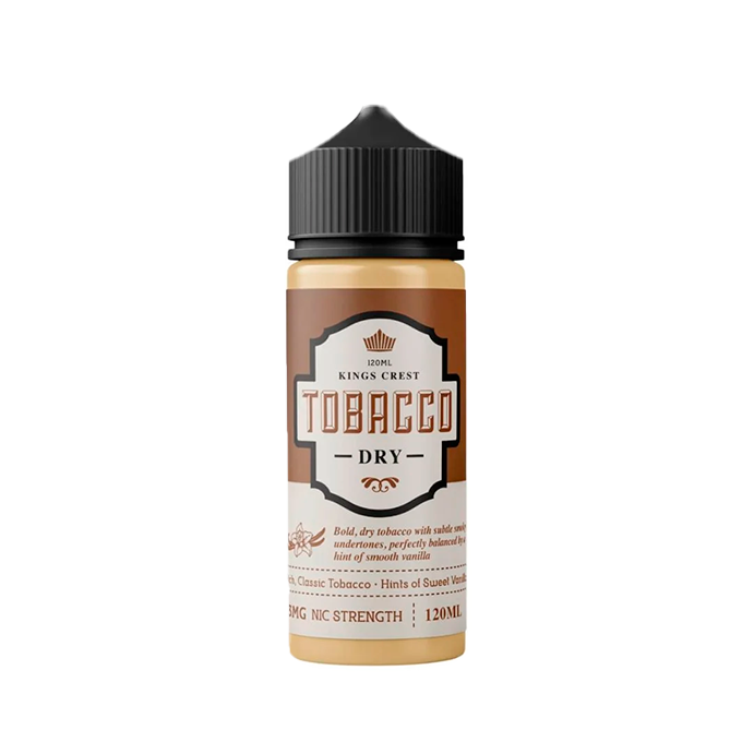 Kings Crest 120 ml Dry Tobacco - Vapor Club Peru