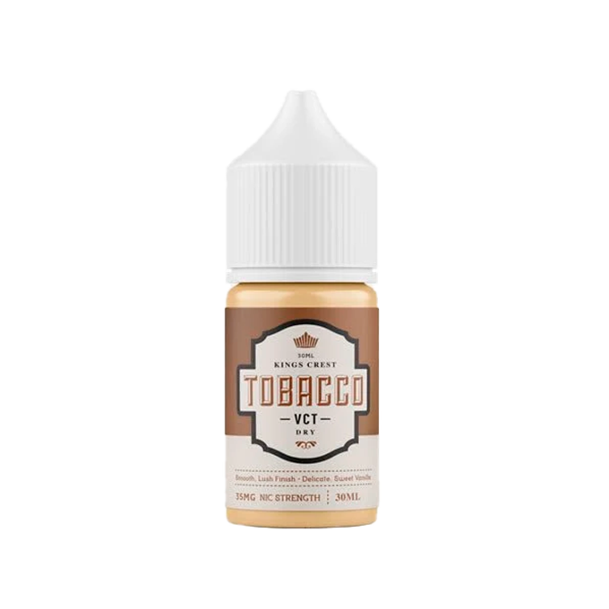 Kings Crest 30ml Dry Tobacco Salt - Vapor Club Peru