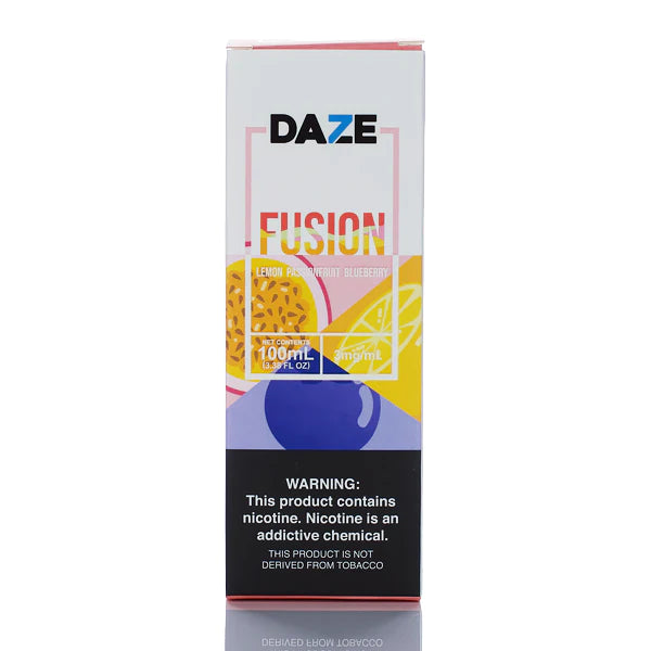 Fusion 100ml Lemon Passionfruit Blueberry