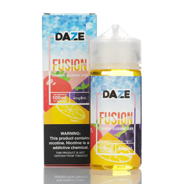 Fusion 100ml Strawberry Blackberry Lemon