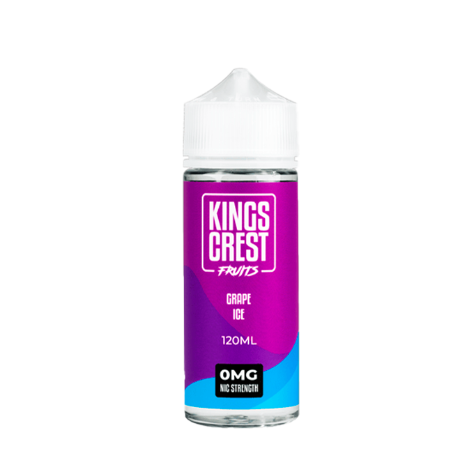 Kings Crest 120 ml Grape Ice - Vapor Club Peru