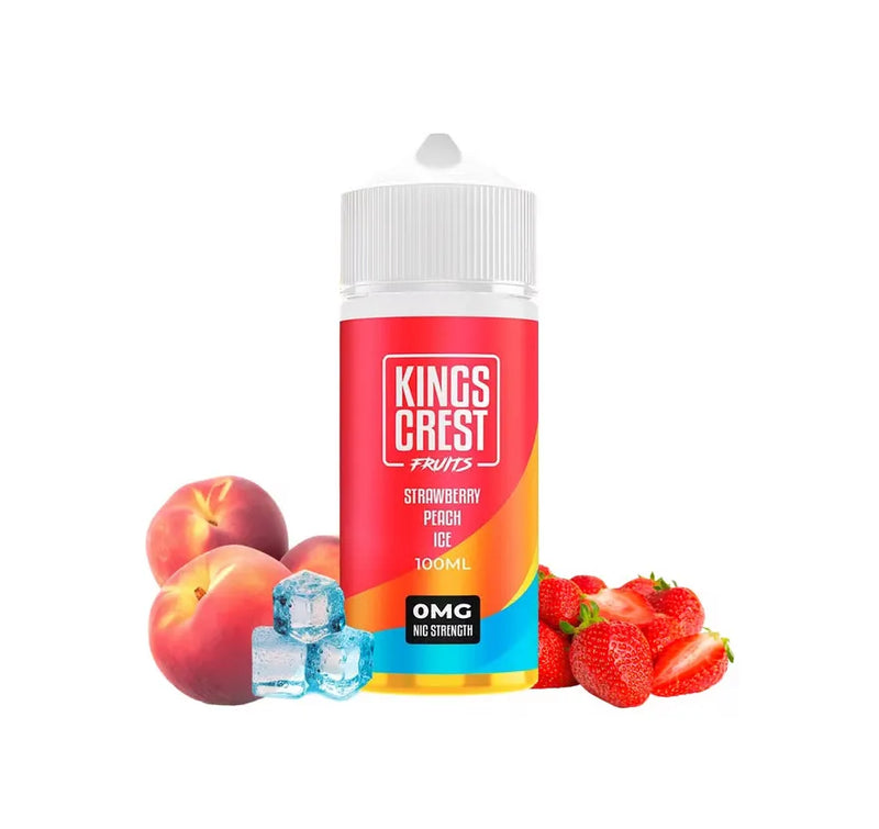 King Crest - Strawberry Peach Ice 120 ml