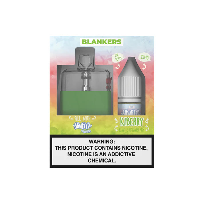Skwezed Blankers Ice 10ml Kit - Kiberry | Vape desechable