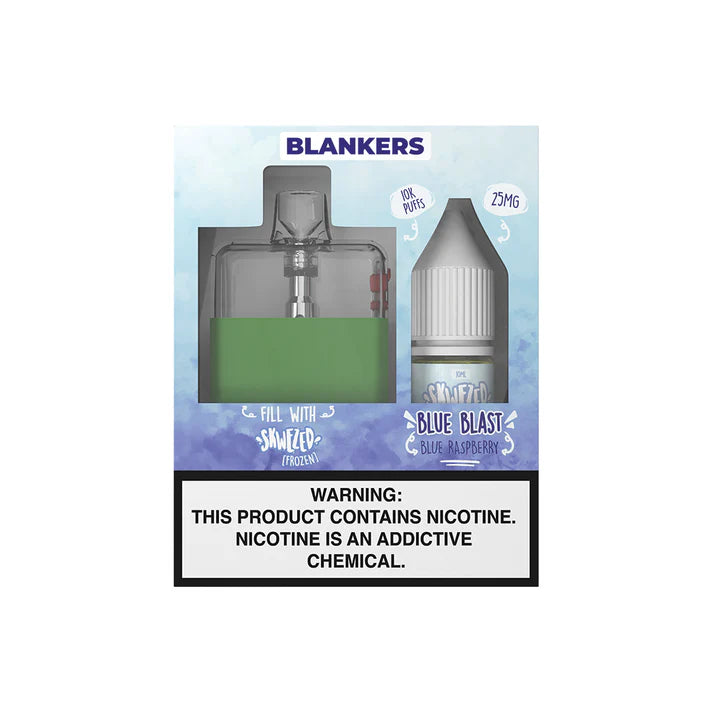Skwezed Blankers Ice 10ml Kit - Blue Blast | Vape desechable