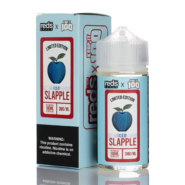 Daze Reds x Keep it 100ml Slapple ICED