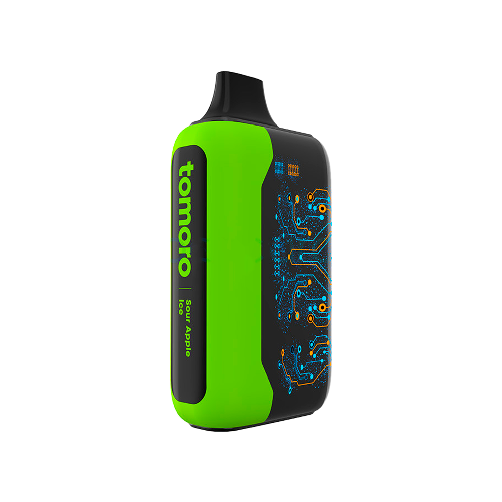 Tomoro D20 50K PUFF Sour Apple Ice - Vapor Club Peru