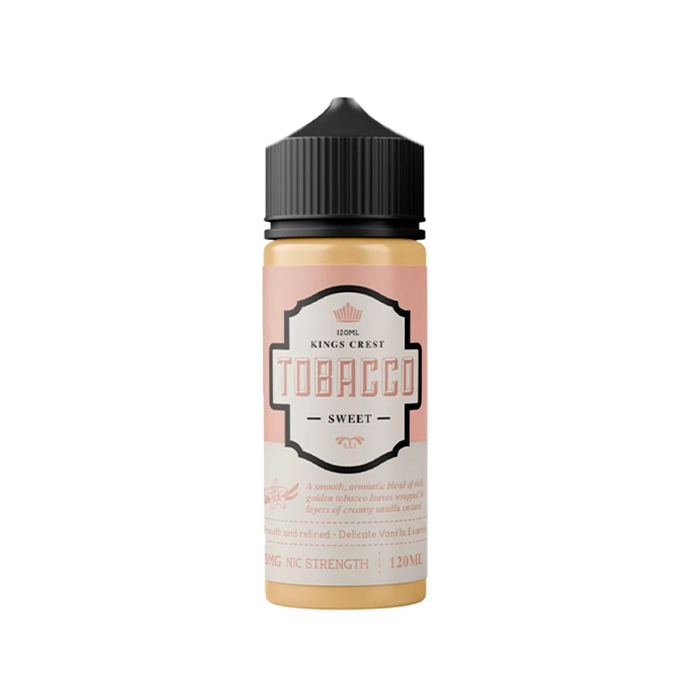 Kings Crest 120 ml Sweet Tobacco - Vapor Club Peru