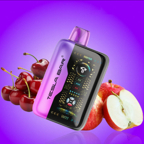 Tesla Bar XT-26000 Nic Control Cherry Apple | Vape desechable