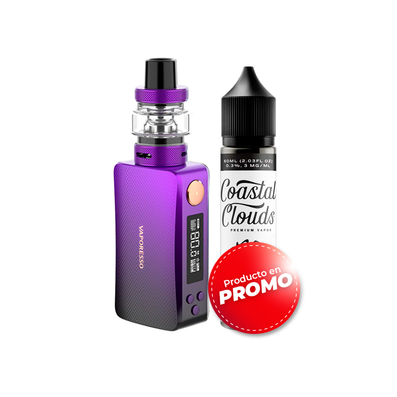 Vaporesso GEN Nano Kit + Liquido 60ml | Vape recargable - Vapor Club Peru