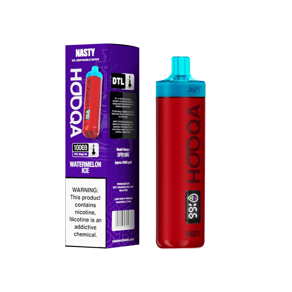 Nasty Bar Hooqa DFR10Ki - Watermelon Ice | Vape desechable