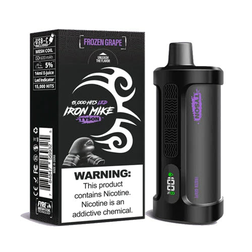 IRON MIKE VAPE 15,000PUFF Frozen Grape