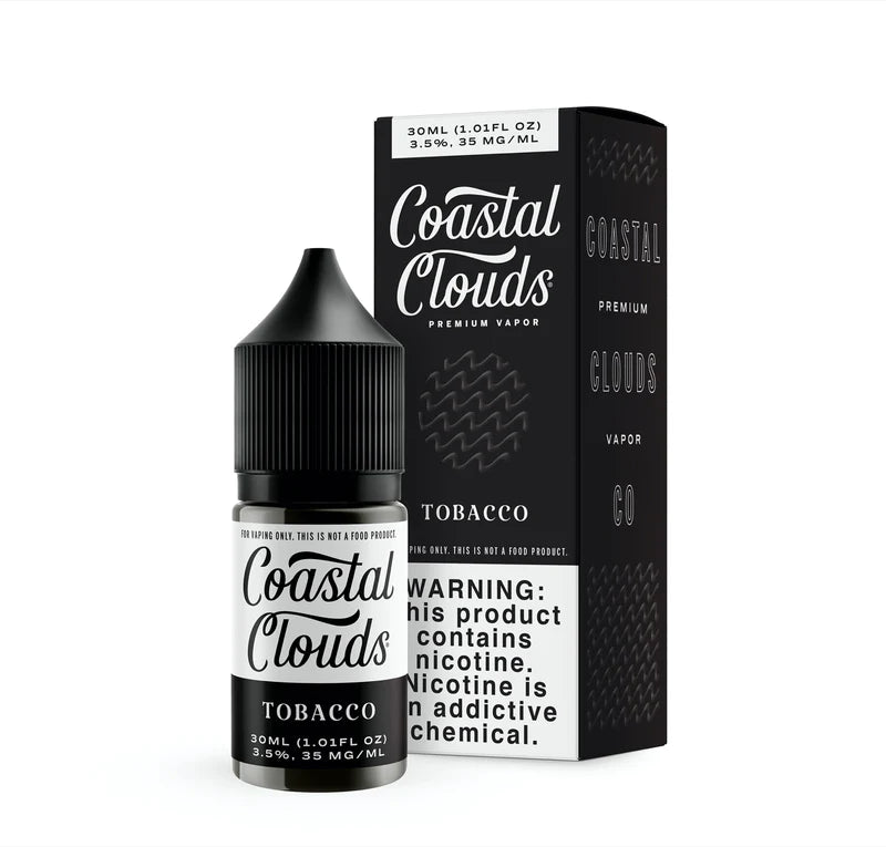 Coastal Clouds Salt Nic 30ml - Tobacco