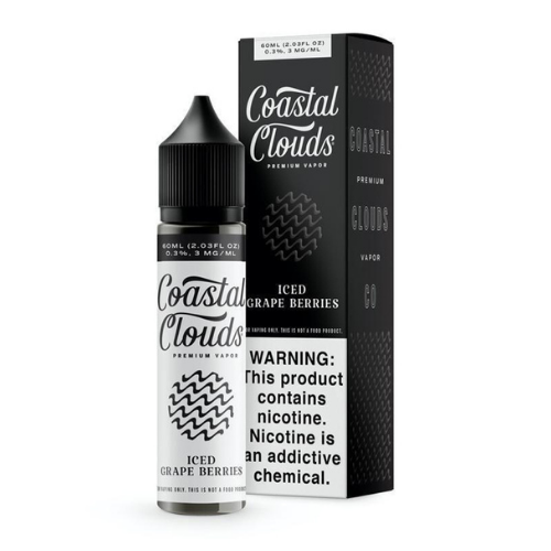 Coastal Clouds 60ml - Iced Grape Berries