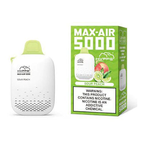 Hyppe Max Air 5000 Sour Peach - vape desechable