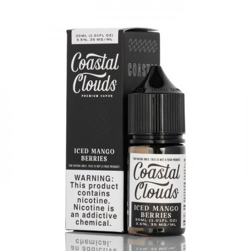 Coastal Clouds Salt Nic 30ml - Iced Mango Berries