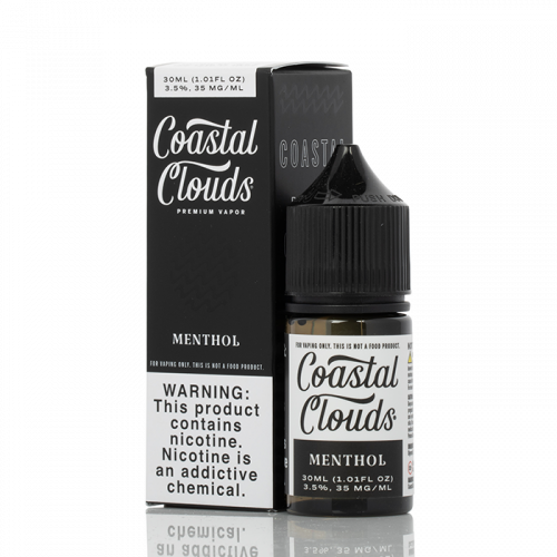 Black Coastal Salt 30ml - Mint